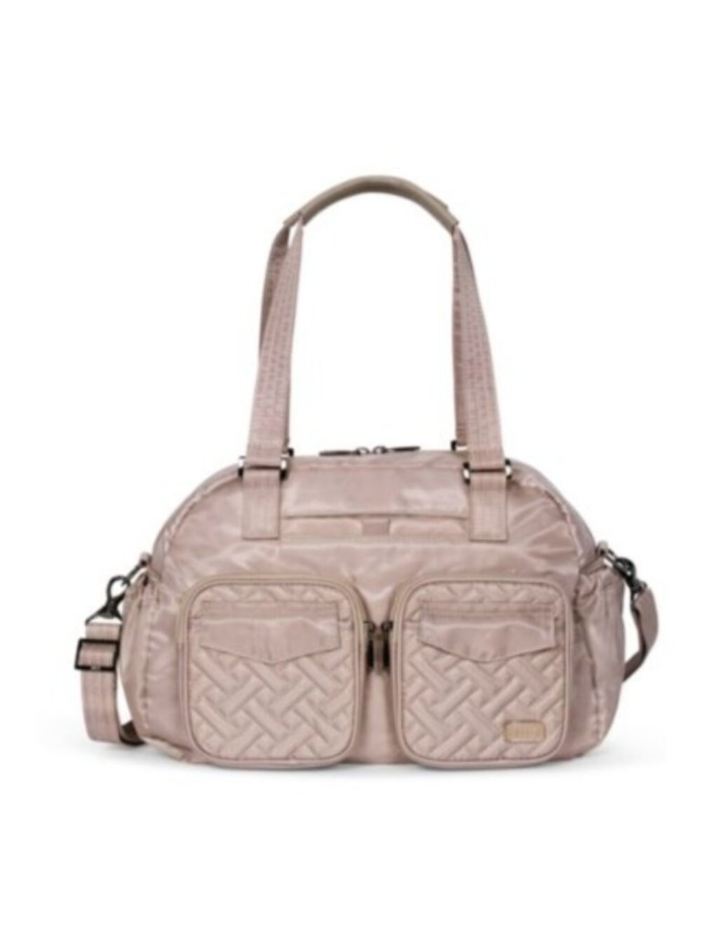 Lug Jumper Women's Secure Zip Travel Tote Bag in Sand Taupe - Ideal for Everyday